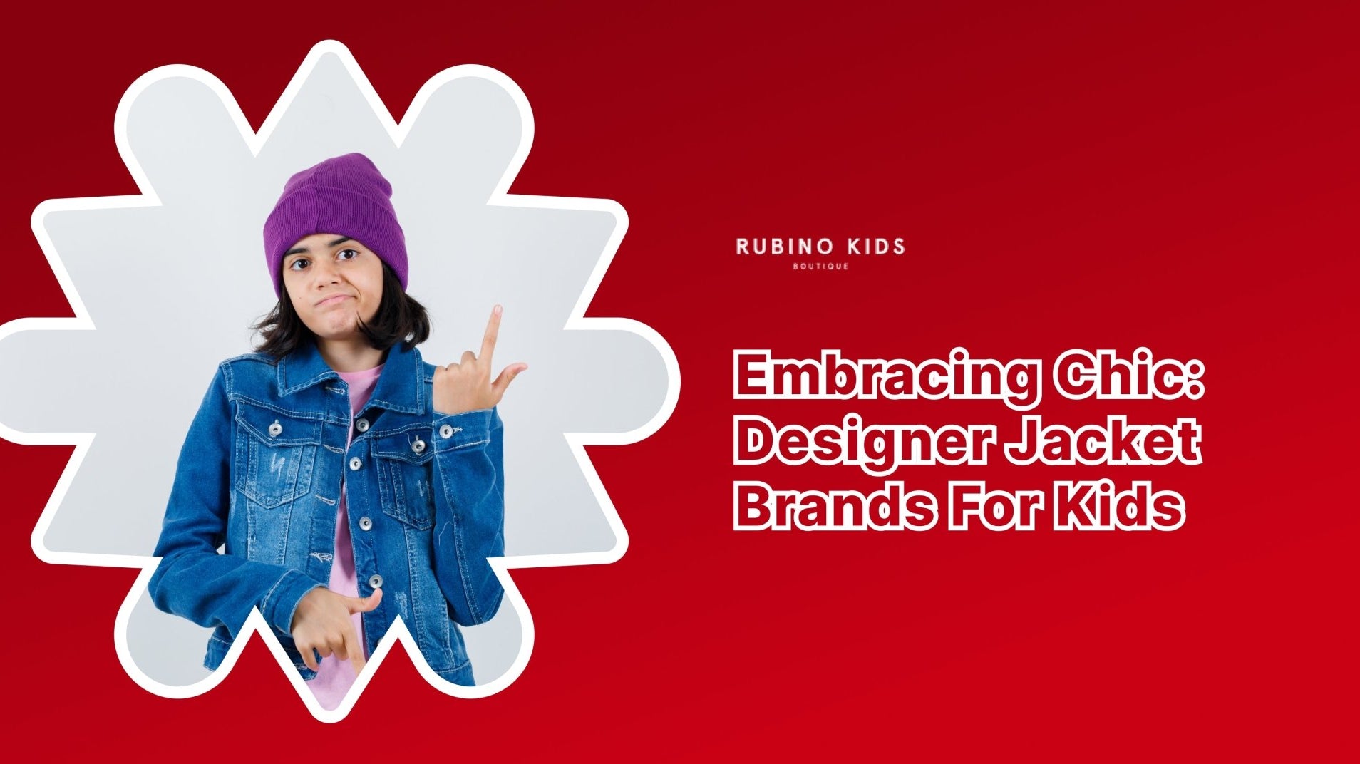Abbracciando l'Eleganza: Marche di Giacche Designer per Bambini - Rubino Kids