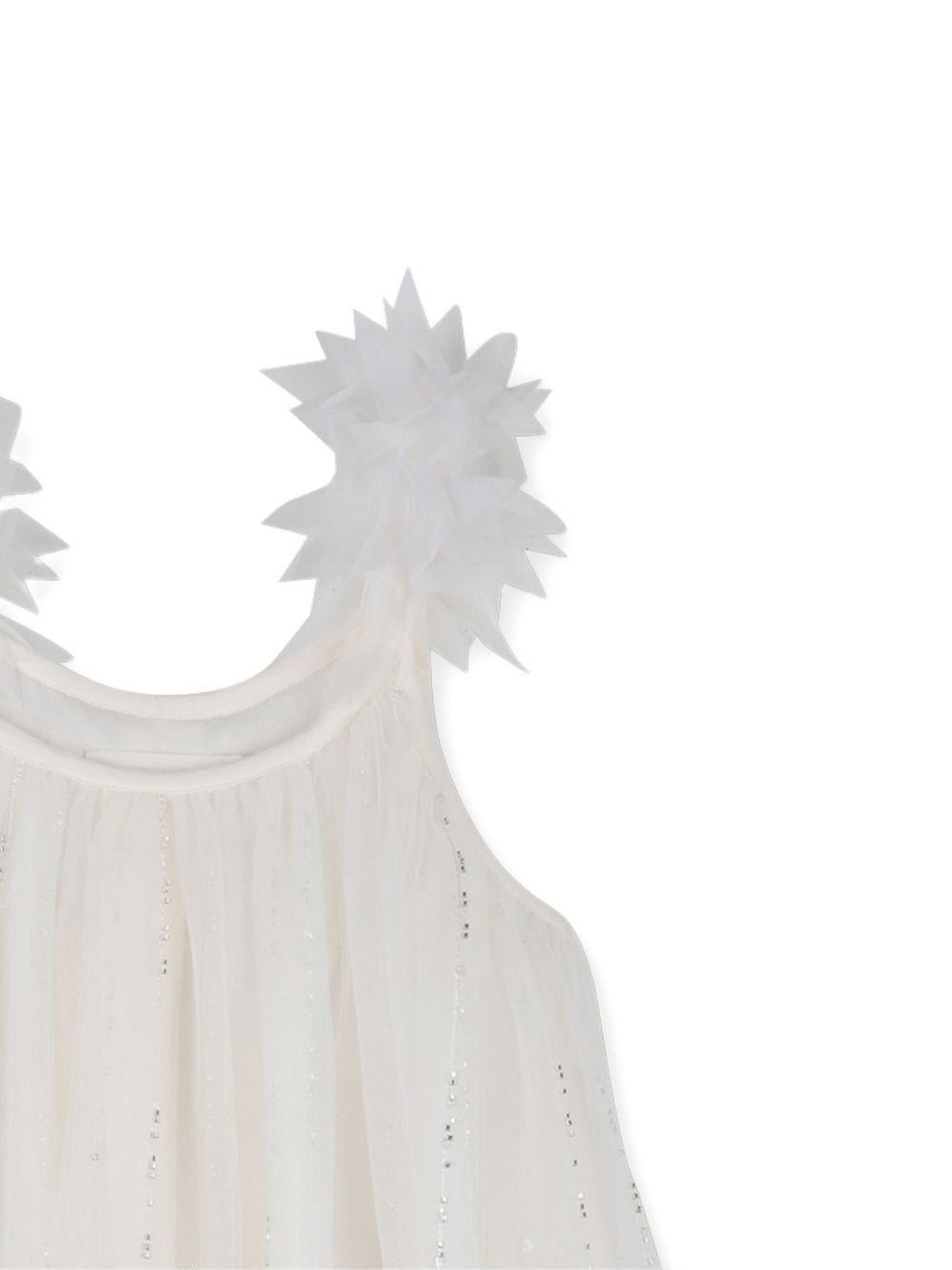 Abito per bambina Billieblush bianco a fiori - Rubino Kids