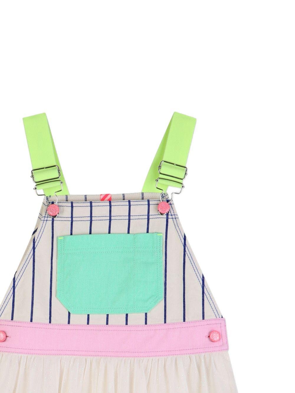 Abito per bambina Billieblush multicolore con gonna in tulle - Rubino Kids