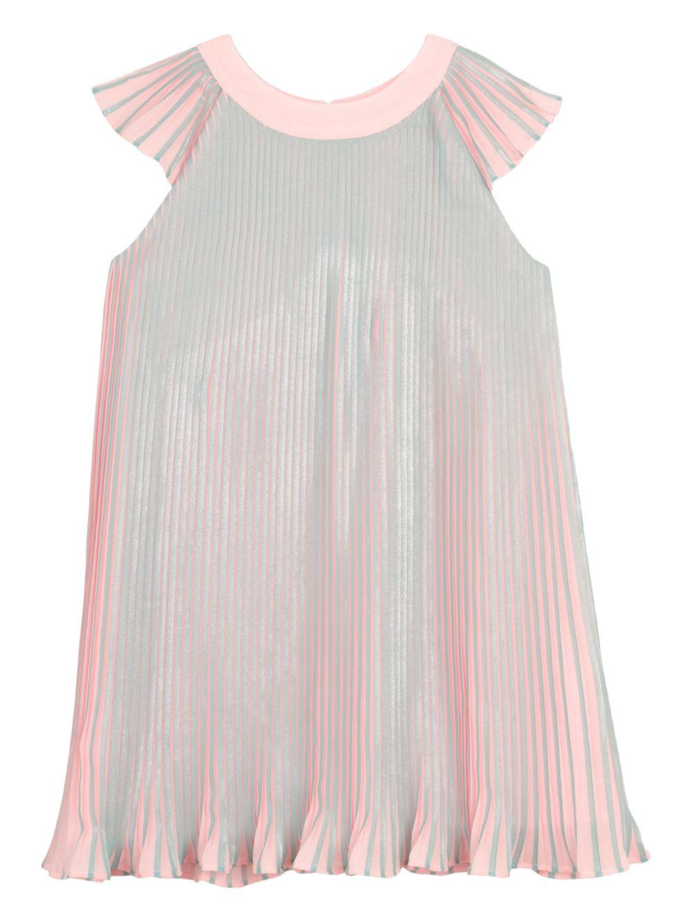 Abito per bambina Billieblush rosa con design plissettato - Rubino Kids