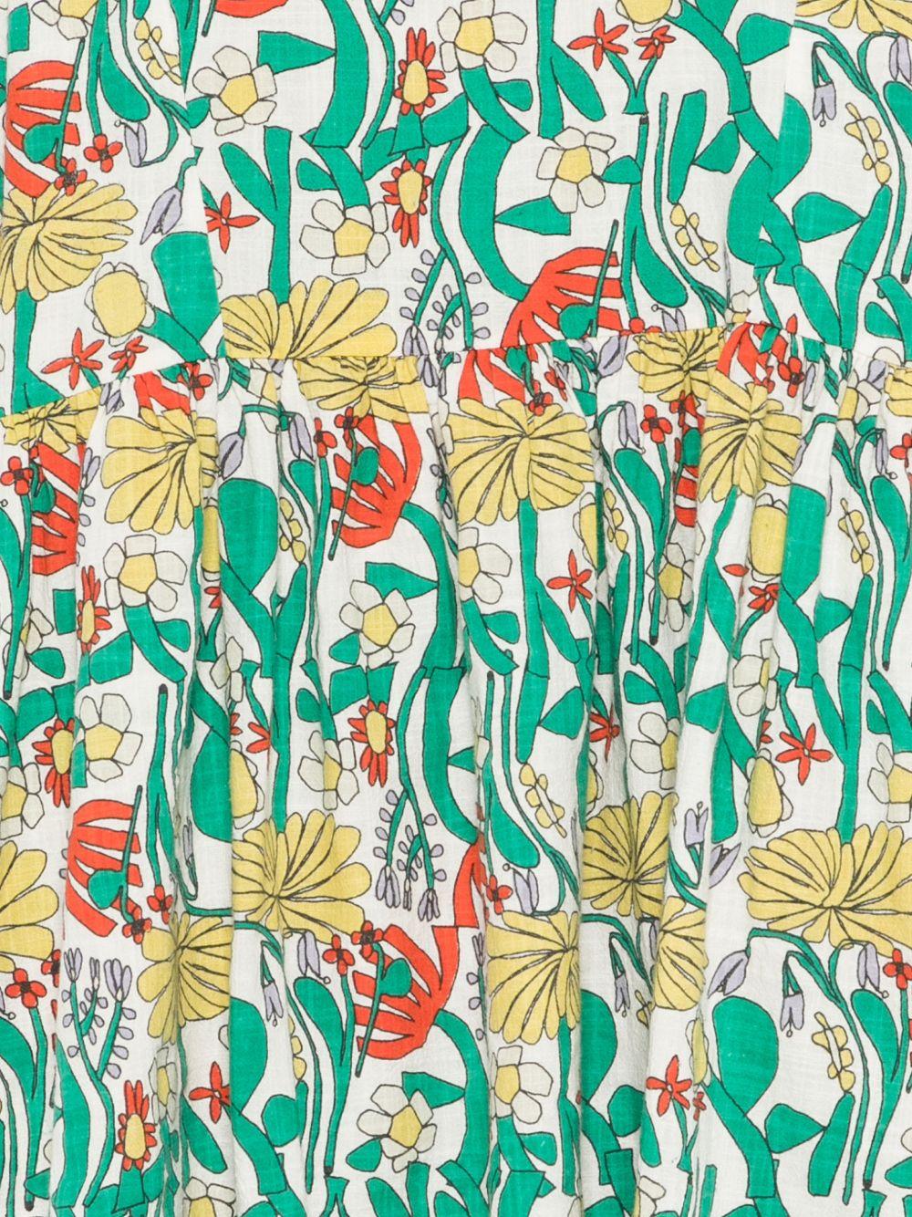 Abito per bambina Bobo Choses multicolore con stampa floreale - Rubino Kids