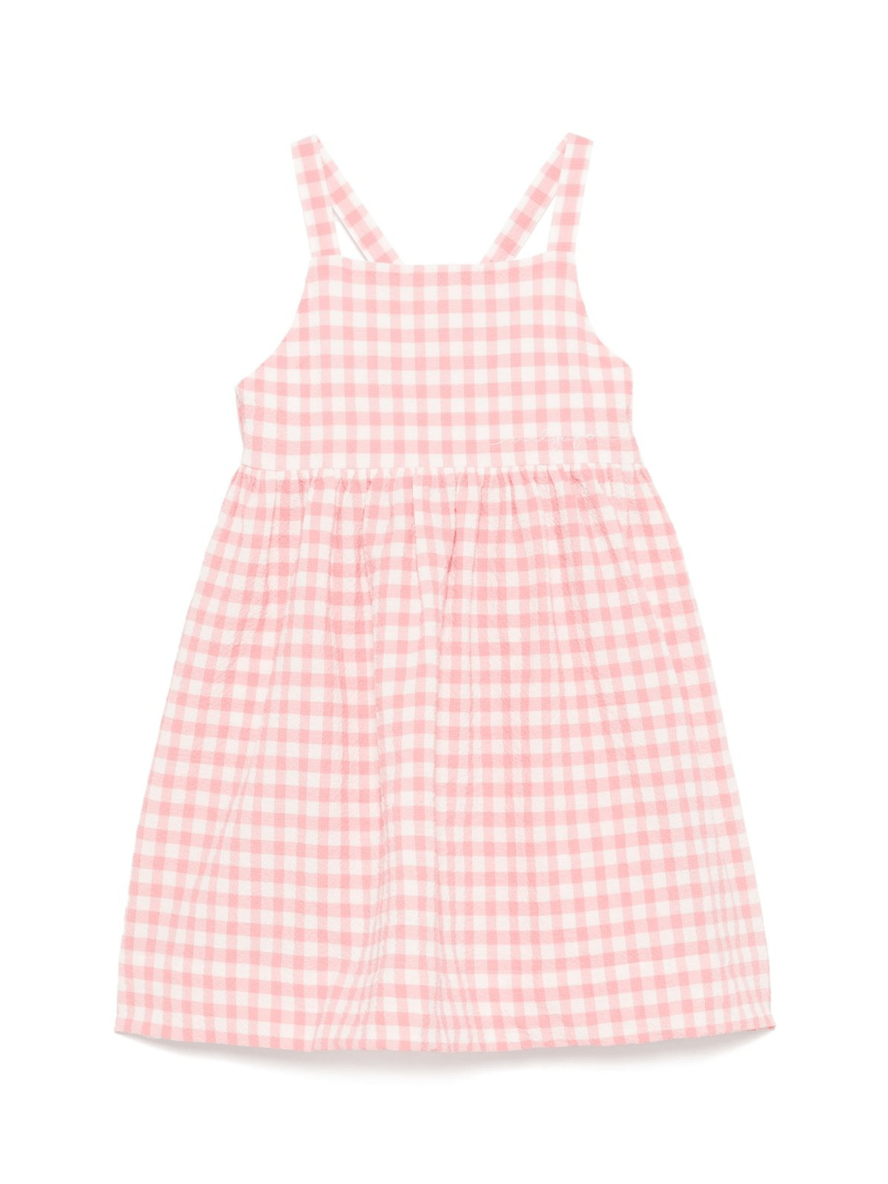 Abito per bambina Il Gufo rosa con motivo a quadretti - Rubino Kids
