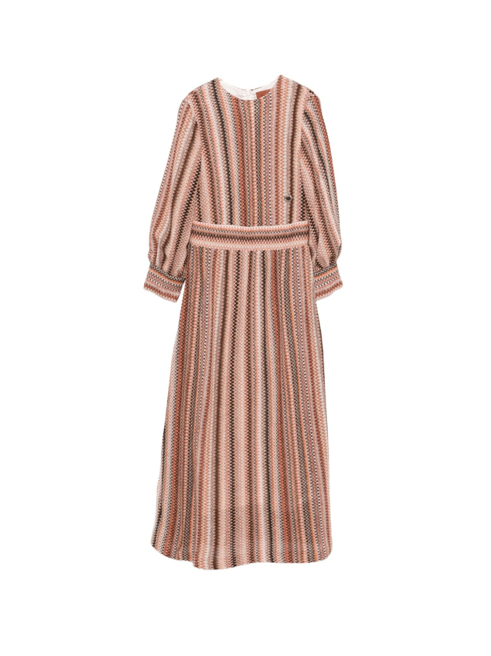 Abito per bambina Missoni Kids multicolore con motivo a chevron - Rubino Kids