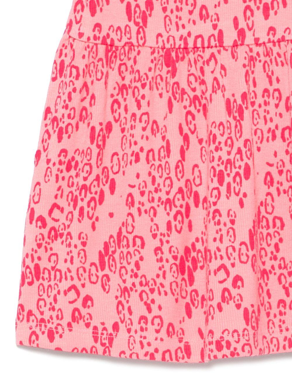 Abito per neonata Mini Rodini rosa con stampa astratta - Rubino Kids