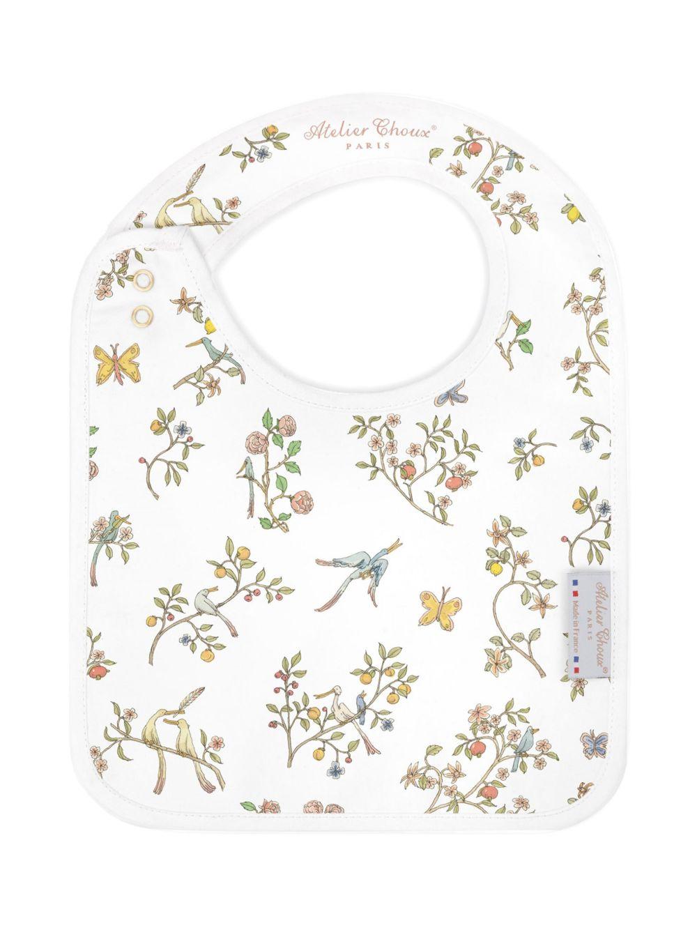 Baviglino in Bloom per neonati Atelier Choux multicolore con stampa grafica all - over - Rubino Kids