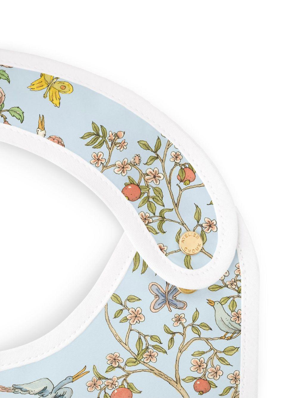 Baviglino in Bloom per neonati Atelier Choux multicolore con stampa grafica all - over - Rubino Kids