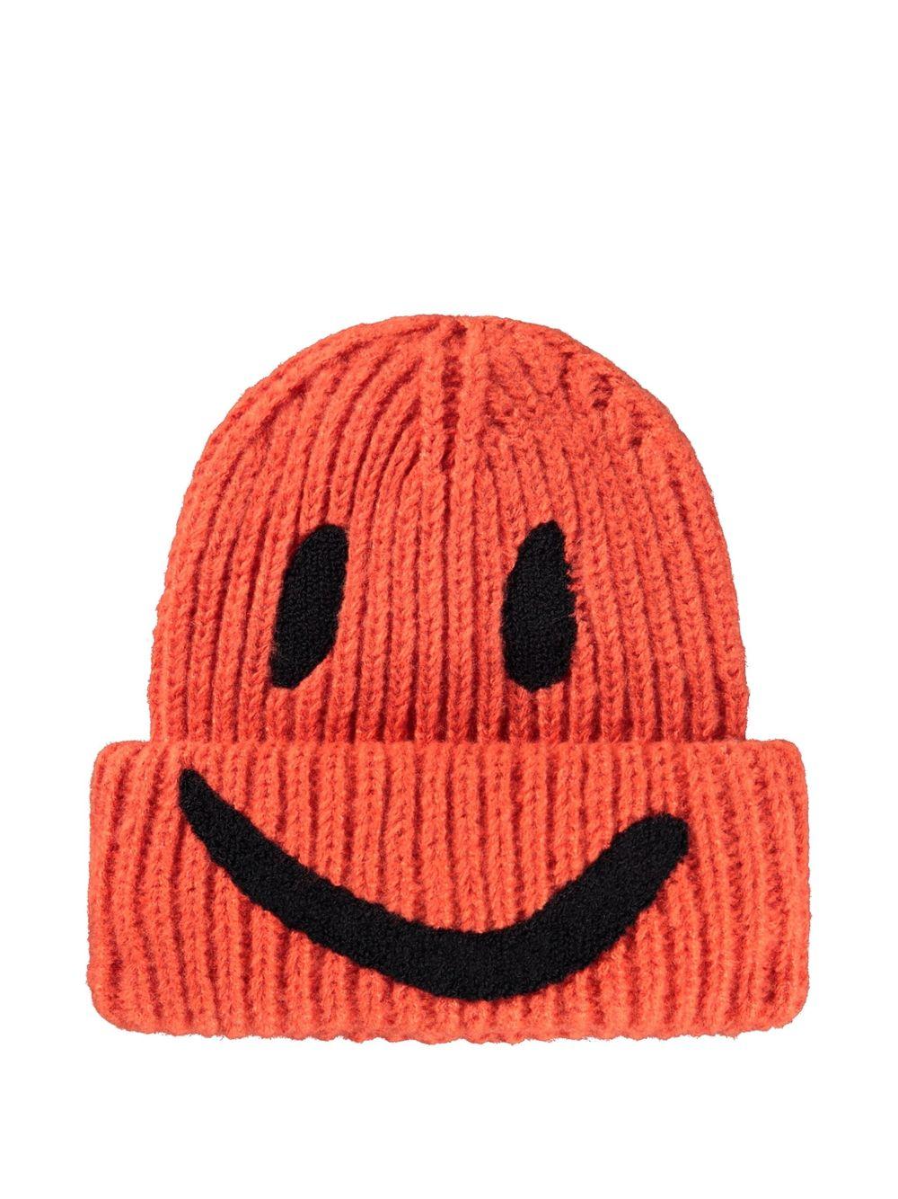 Berretto Kim per bambina Molo arancione con design ricamato - Rubino Kids