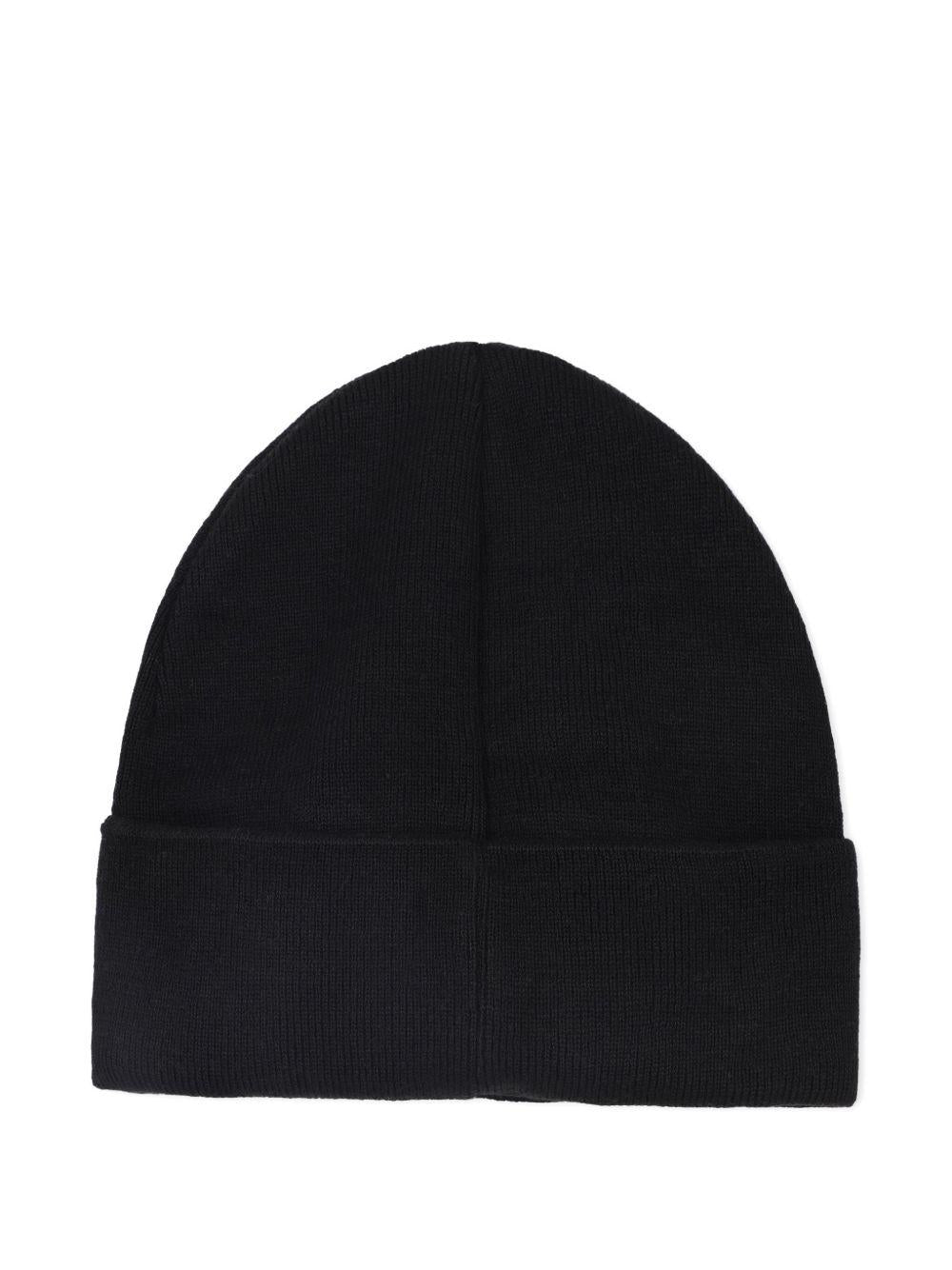 Berretto per bambino Boss Kids nero con ricamo - Rubino Kids