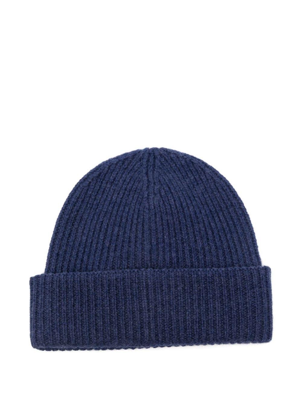 Berretto per bambino K - Way Kids blu con applicazione con logo - Rubino Kids