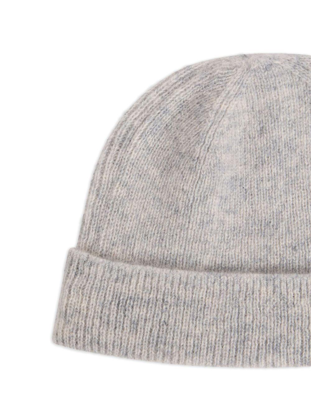 Berretto per neonato Bonpoint Darbo grigio in cashmere - Rubino Kids