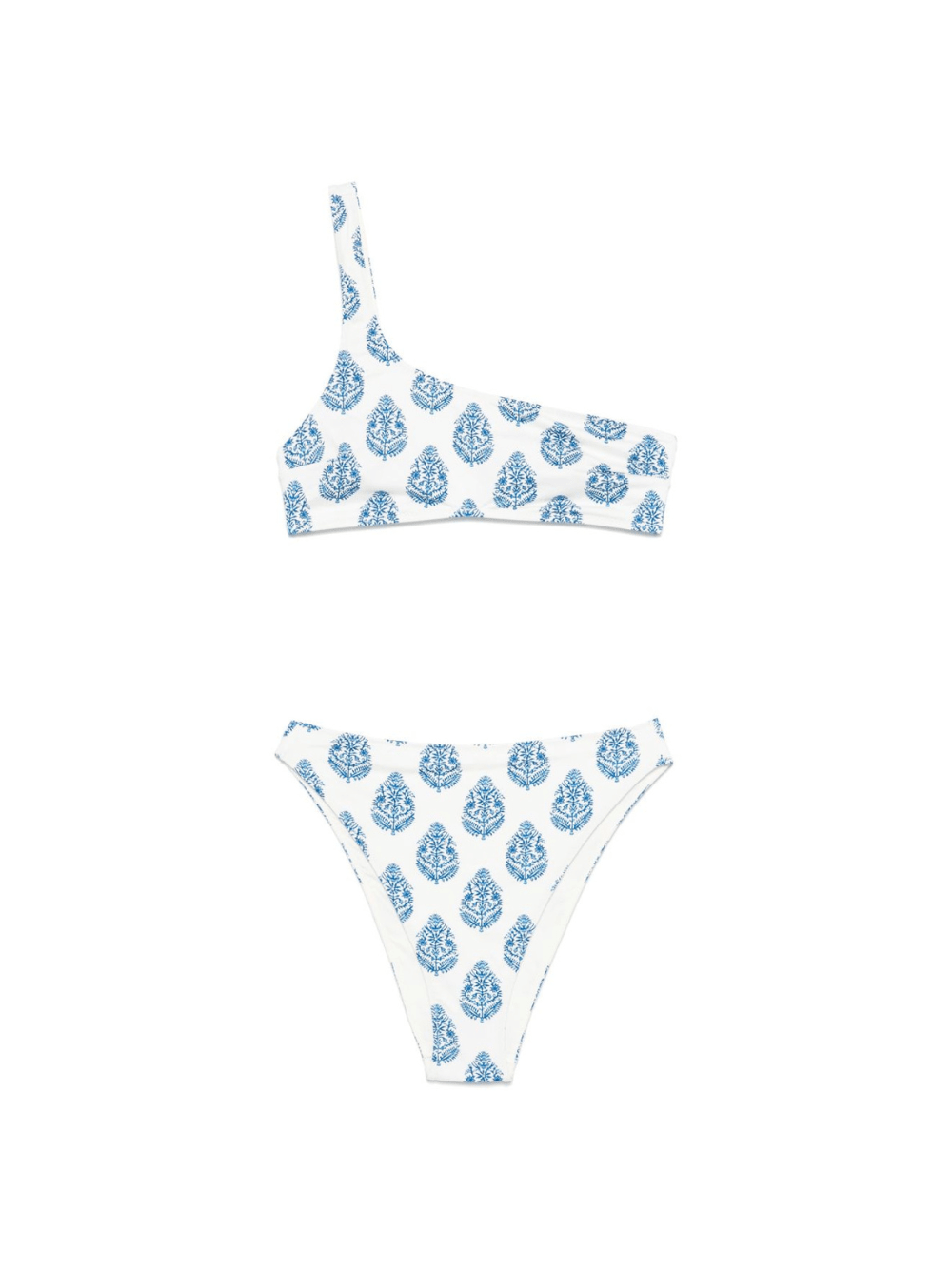 Bikini per donna MC2 Saint Barth bianco con stampa grafica - Rubino Kids