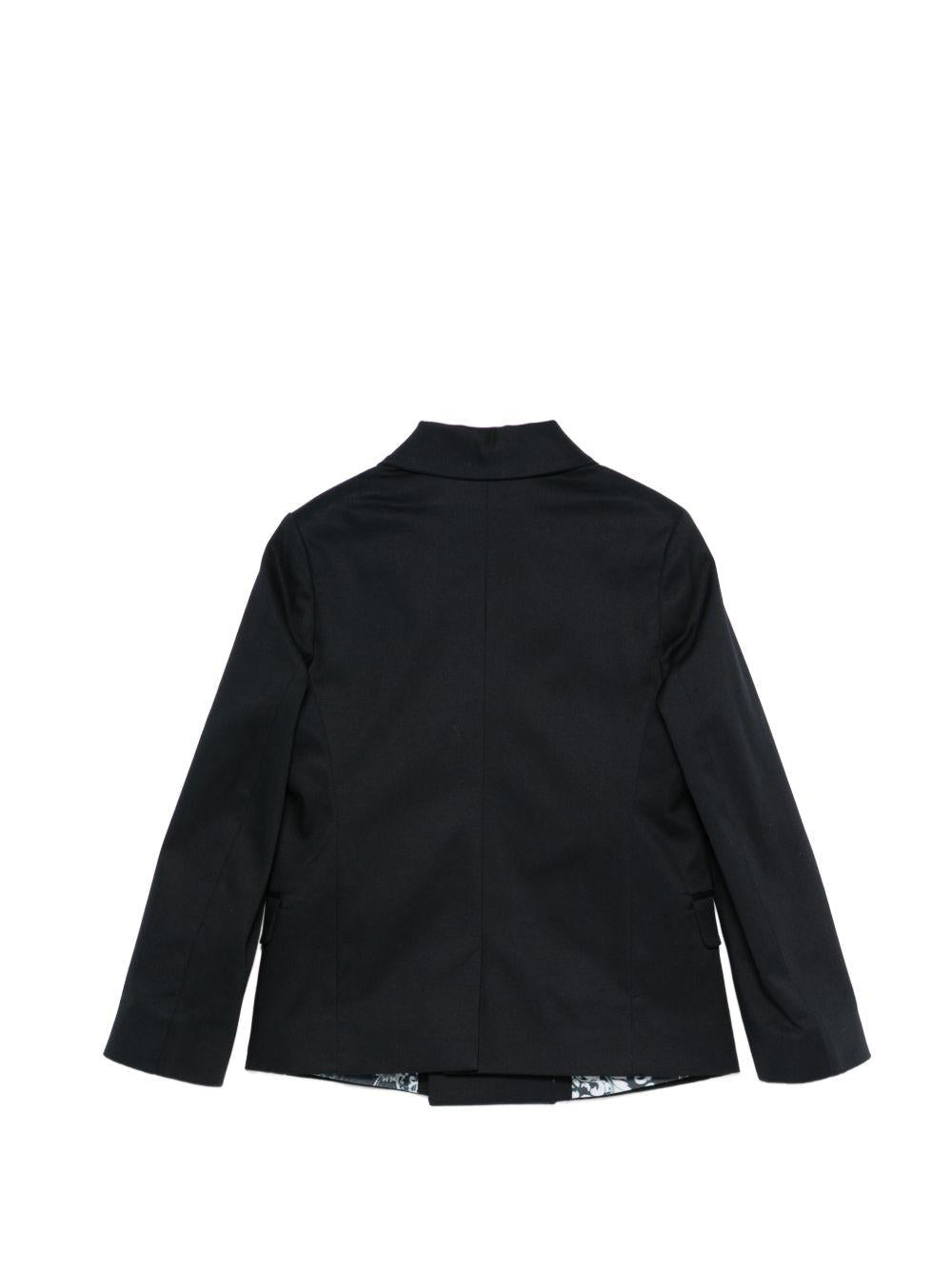 Blazer a doppiopetto per bambino Roberto Cavalli Kids blu con chiusura a bottoni - Rubino Kids