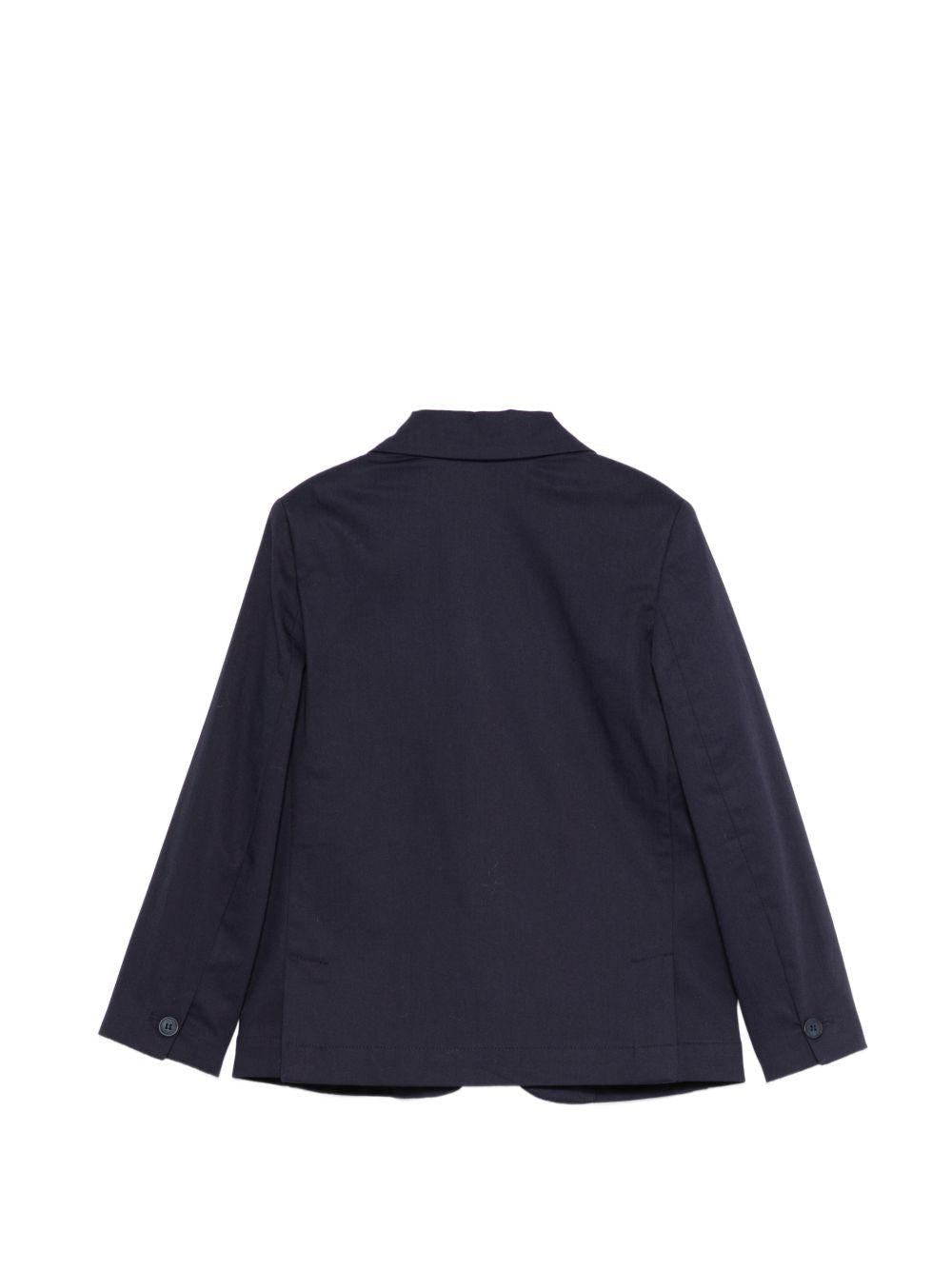 Blazer per bambino Fay Kids blu con tasche anteriori con patta - Rubino Kids