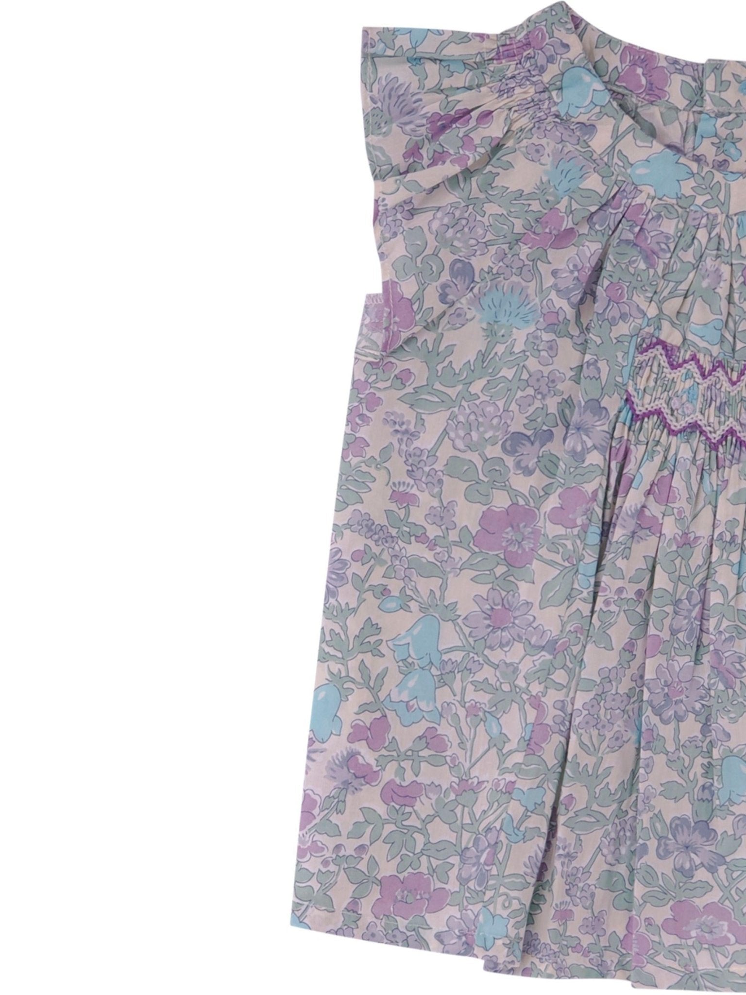 Blusa per neonata bonpoint multicolore con stampa a fiori - Rubino Kids