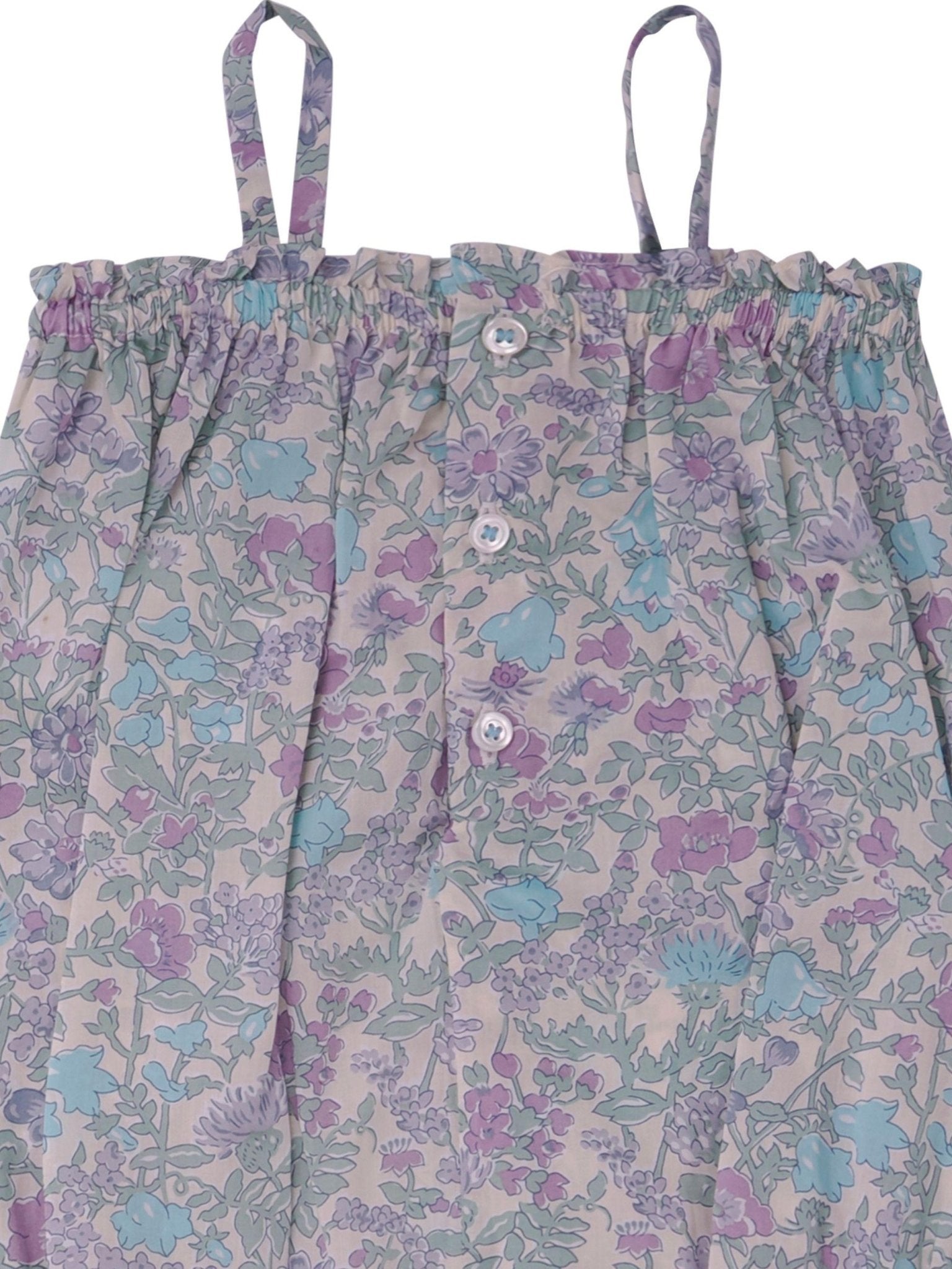 Body per neonata Bonpoint beige con stampa grafica a fiori - Rubino Kids