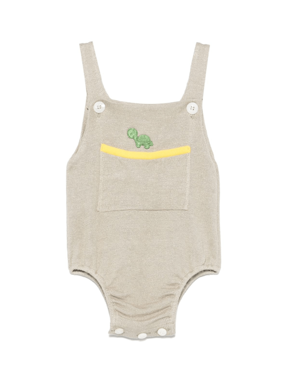 Body per neonato Gensami kids beige con applicazione - Rubino Kids