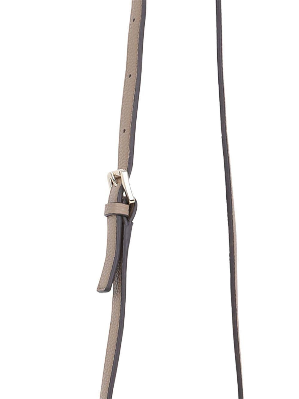 Borsa a spalla per bambina Michael Kors Kids beige a forma di cuore con monogramma - Rubino Kids