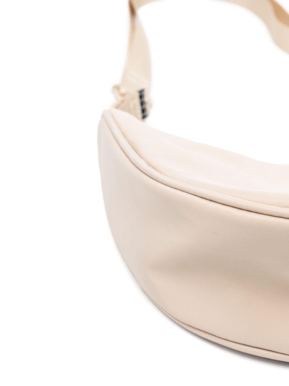 Borsa a spalla per bambina Molo Crescent beige con chiusura superiore con zip - Rubino Kids