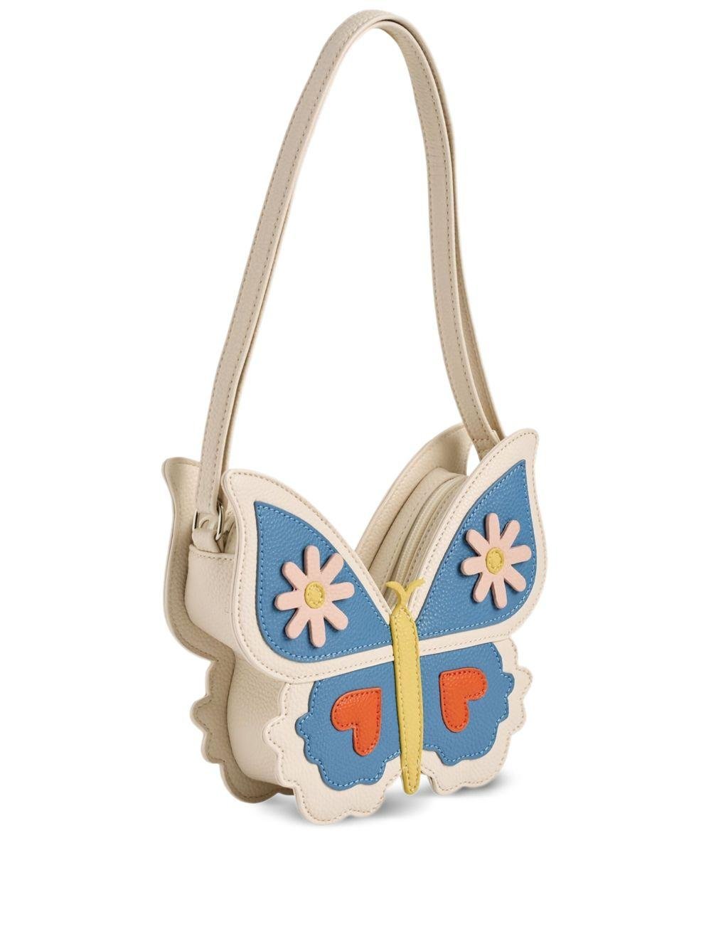 Borsa a spalla per bambina Molo multicolore con design a farfalla - Rubino Kids