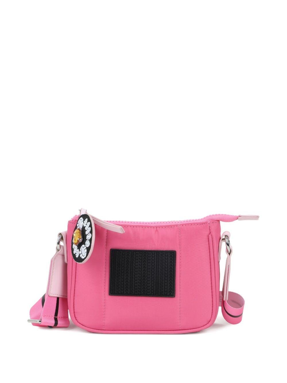 Borsa a tracolla per bambina The Marc Jacobs Kids fucsia con applicazione - Rubino Kids