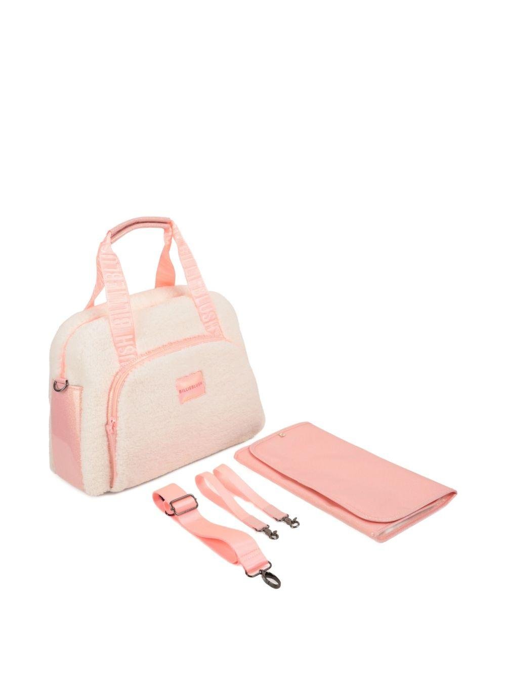 Borsa fasciatoio per neonati Billieblush beige con shearling sintetico - Rubino Kids