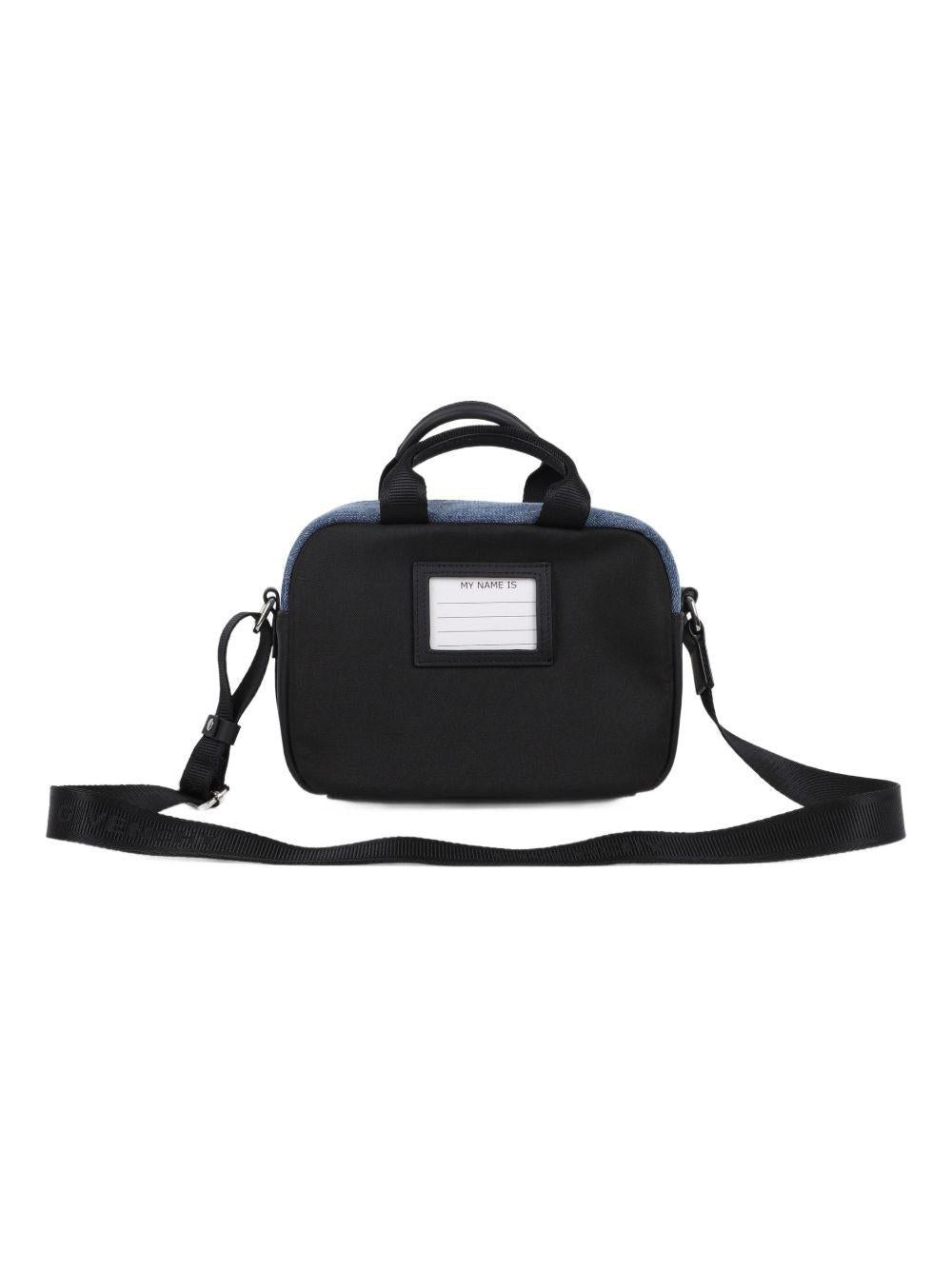 Borsa per bambina Givenchy Kids denim con logo sul davanti - Rubino Kids