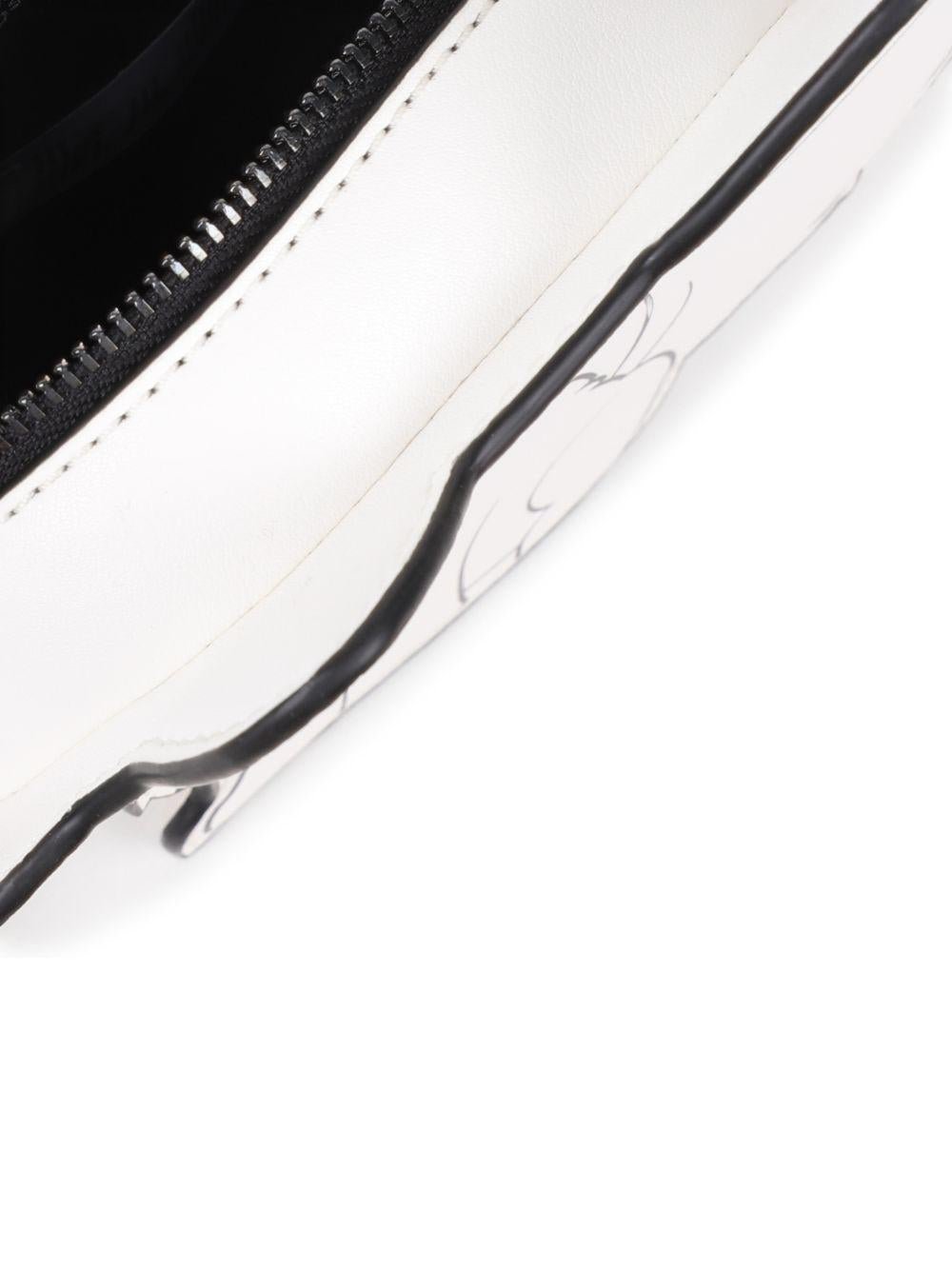 Borsa per bambina Karl Lagerfeld Kids bianca a forma di Choupette - Rubino Kids