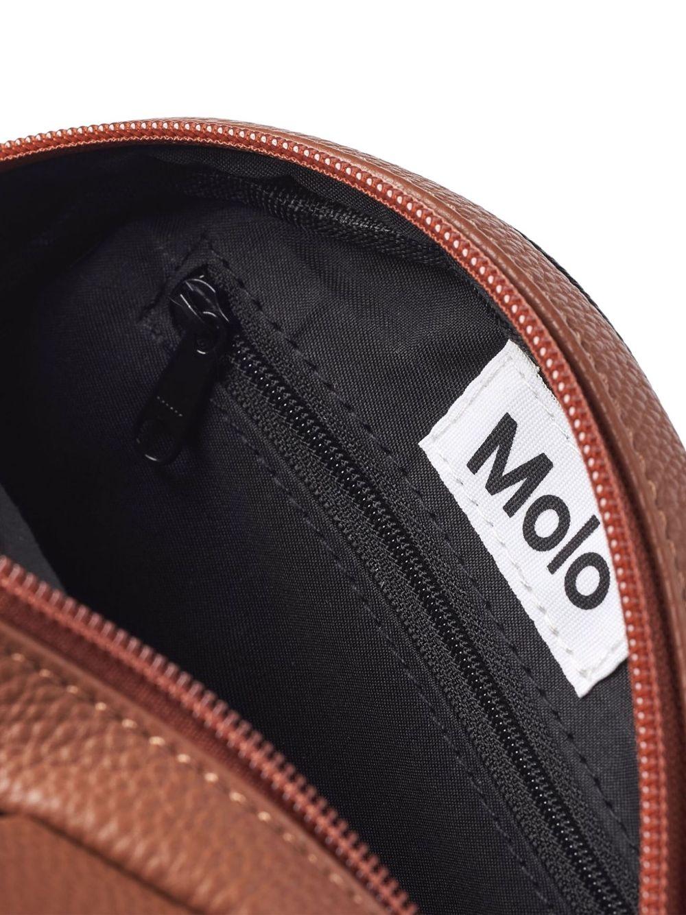 Borsa per bambina Molo Squirrel marrone con tracolla singola - Rubino Kids