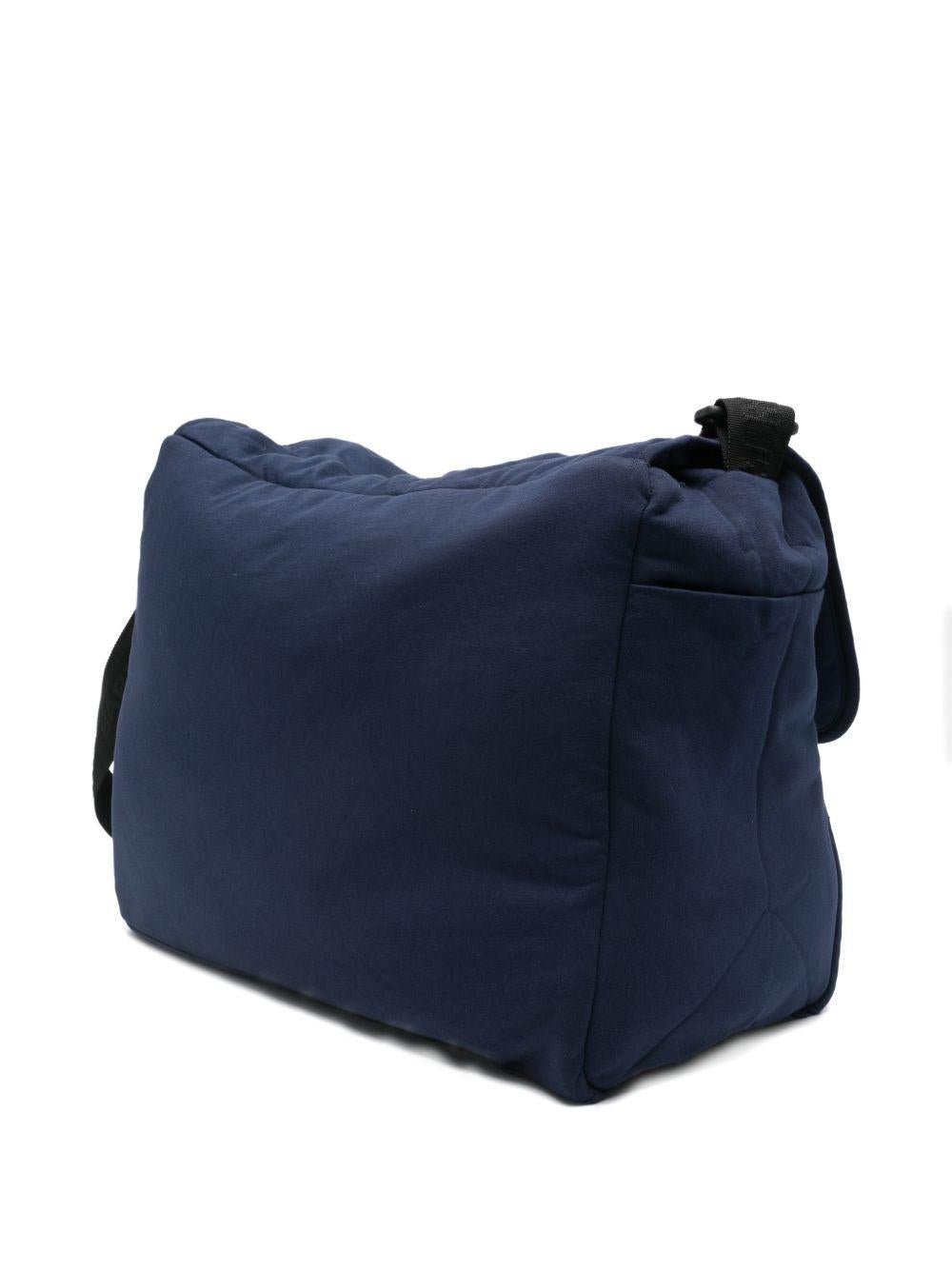 Borsa per neonati Moschino Kids blu con stampa Teddy Bear - Rubino Kids