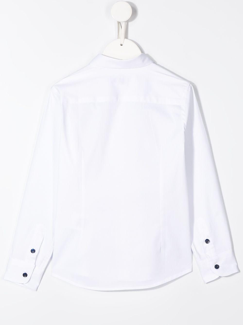 Camcia per bambino Paolo Pecora Kids bianca con colletto classico - Rubino Kids