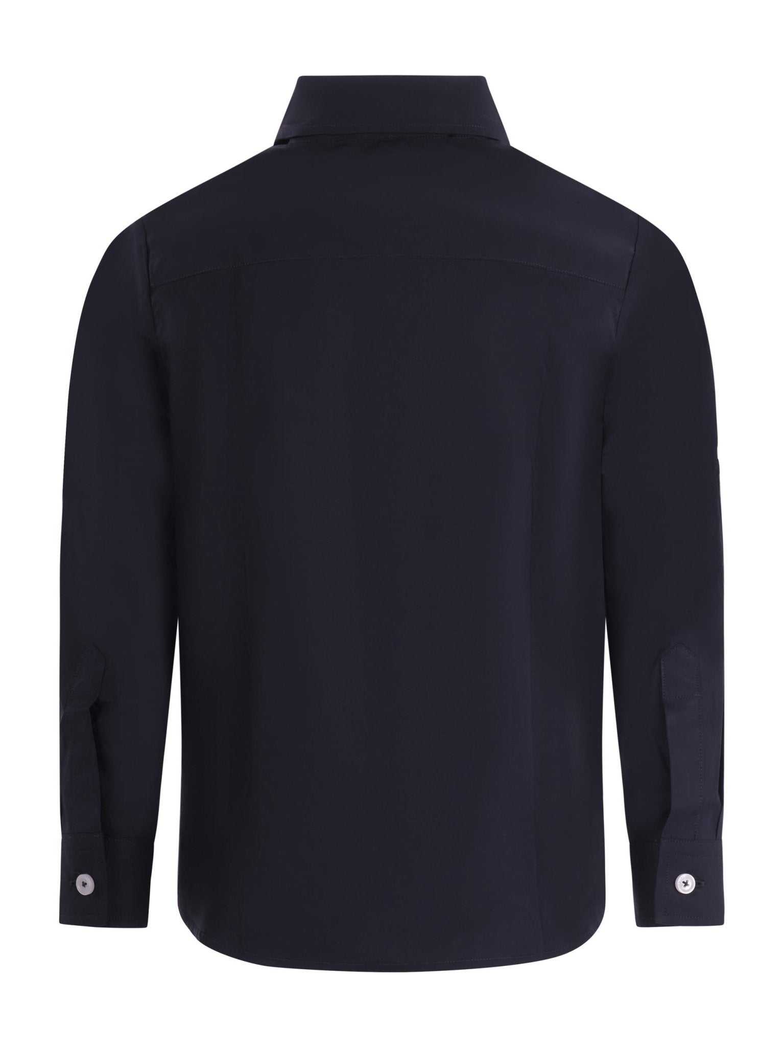 Camicia per bambino Amiri Kids nera con applicazione ossa - Rubino Kids