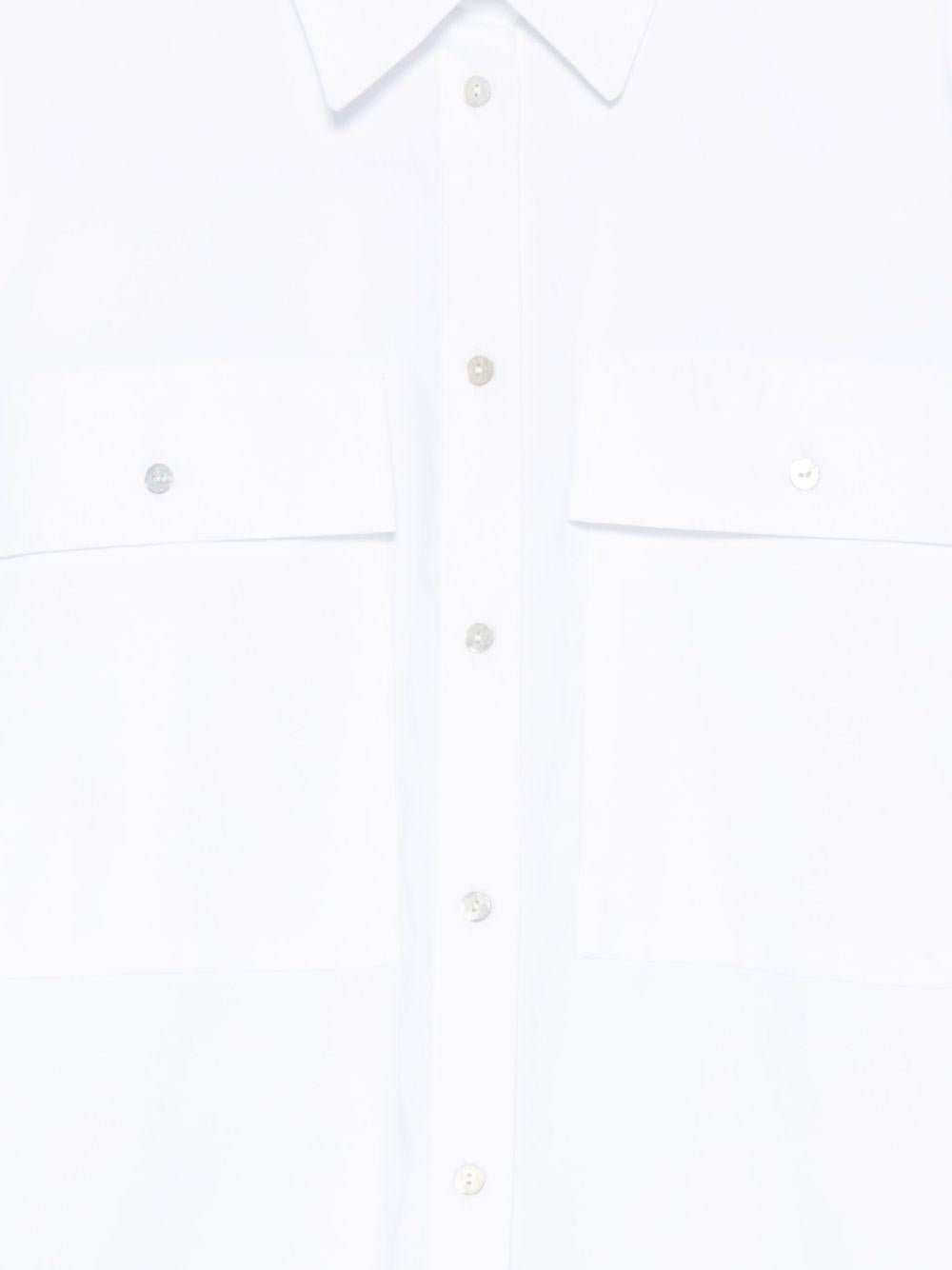 Camicia per donna Merci bianca con due tasche - Rubino Kids