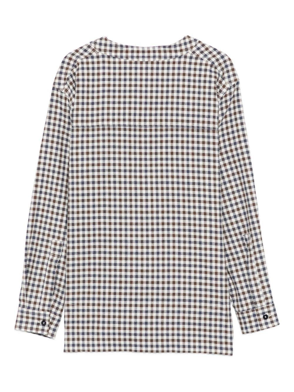 Camicia per donna Merci multicolore con motivo a quadri - Rubino Kids