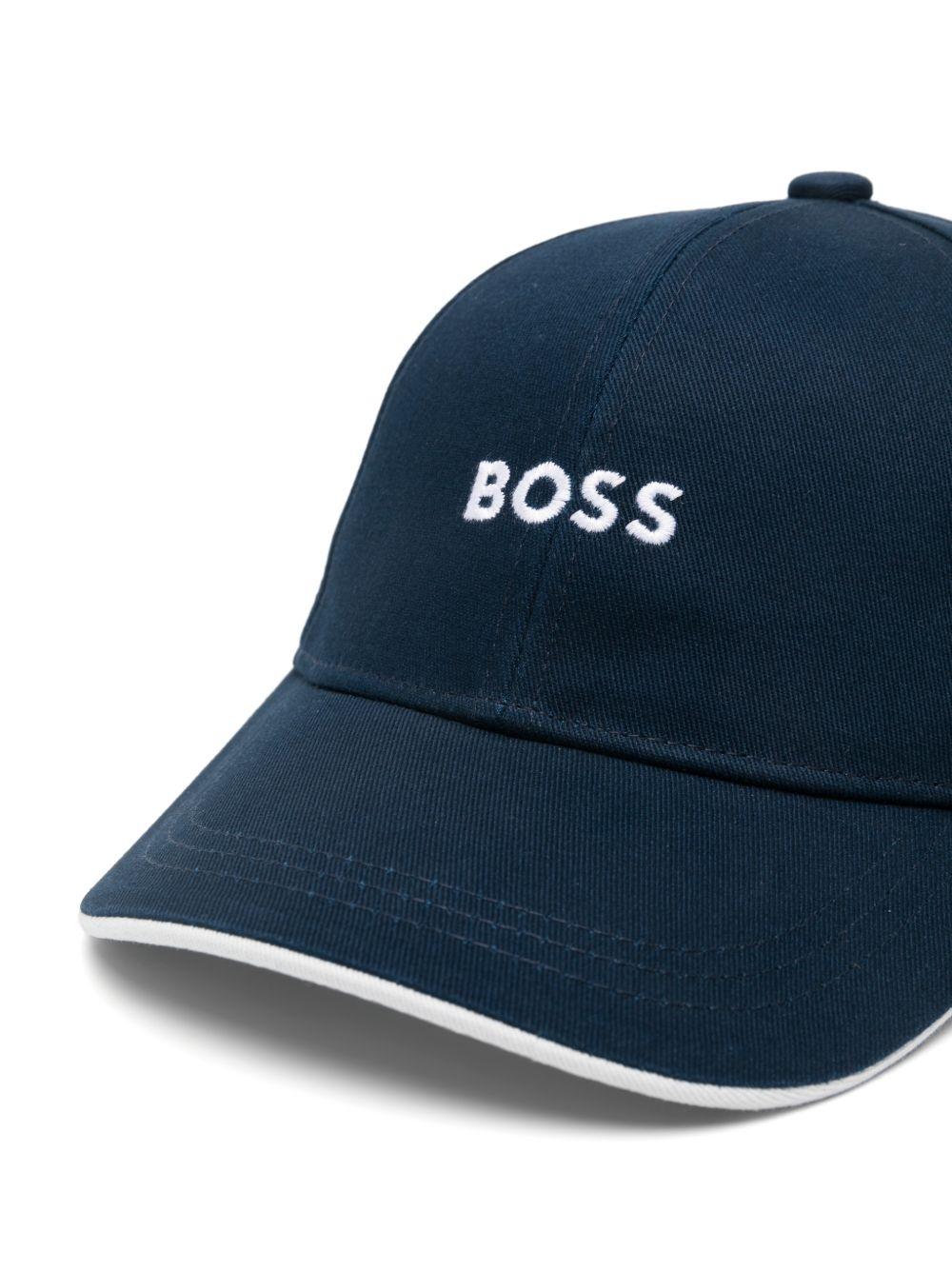 Cappello da baseball per bambino BOSS Kids blu con logo - Rubino Kids