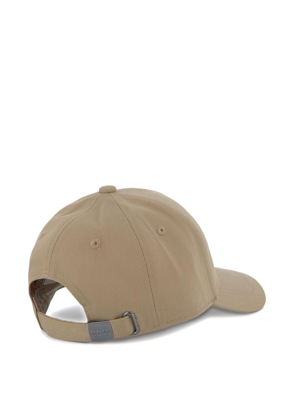 Cappello da baseball per bambino BOSS Kidswear beige con ricamo - Rubino Kids