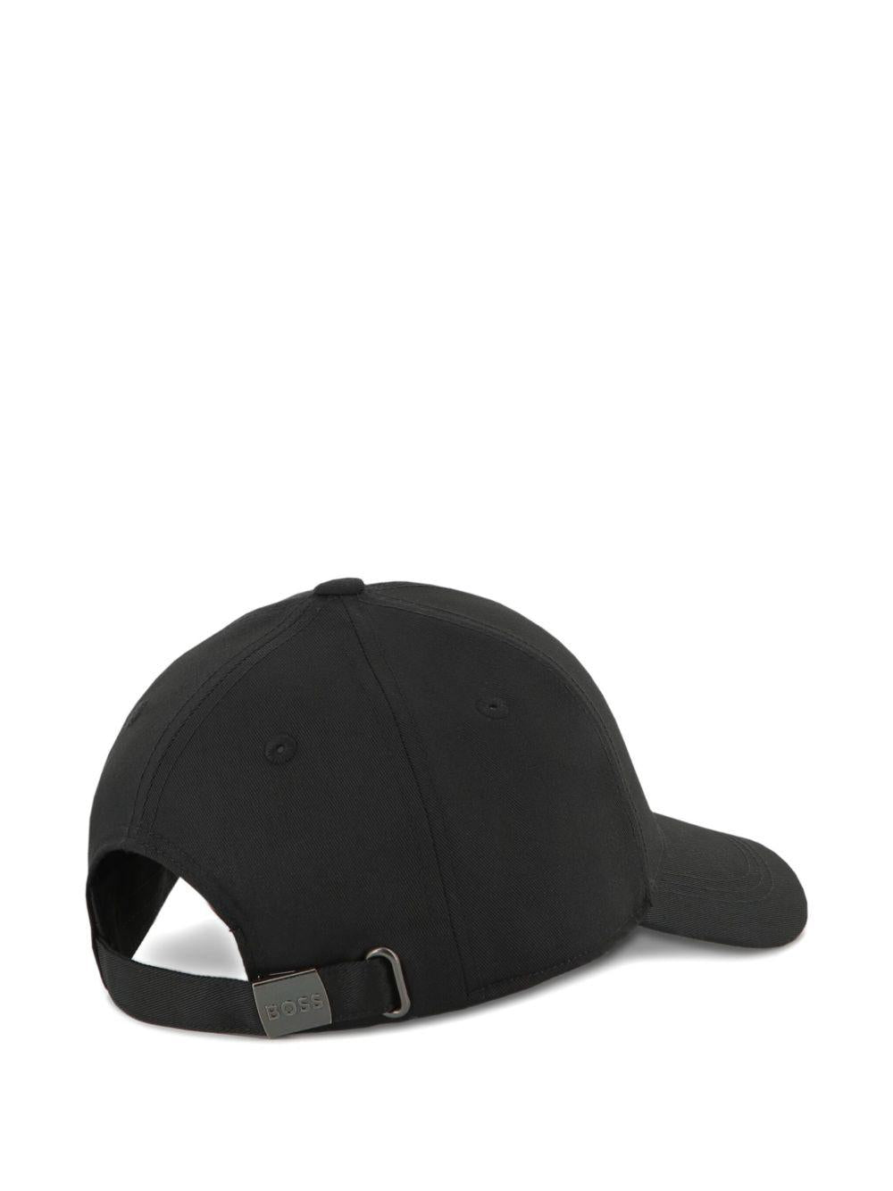 Cappello da baseball per bambino BOSS Kidswear nero con ricamo - Rubino Kids
