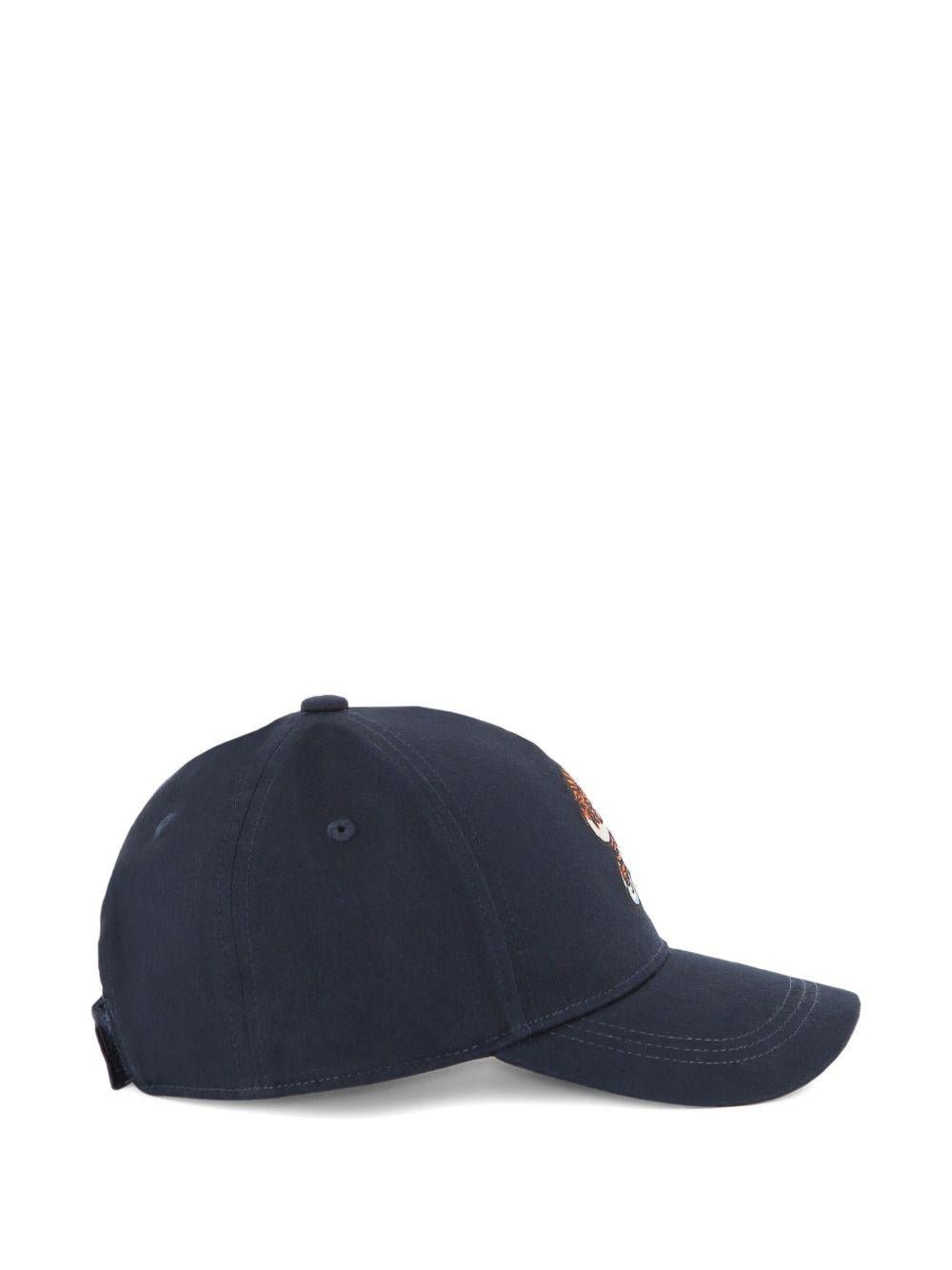 Cappello da baseball per bambino Kenzo Kids blu con ricamo Tiger - Rubino Kids