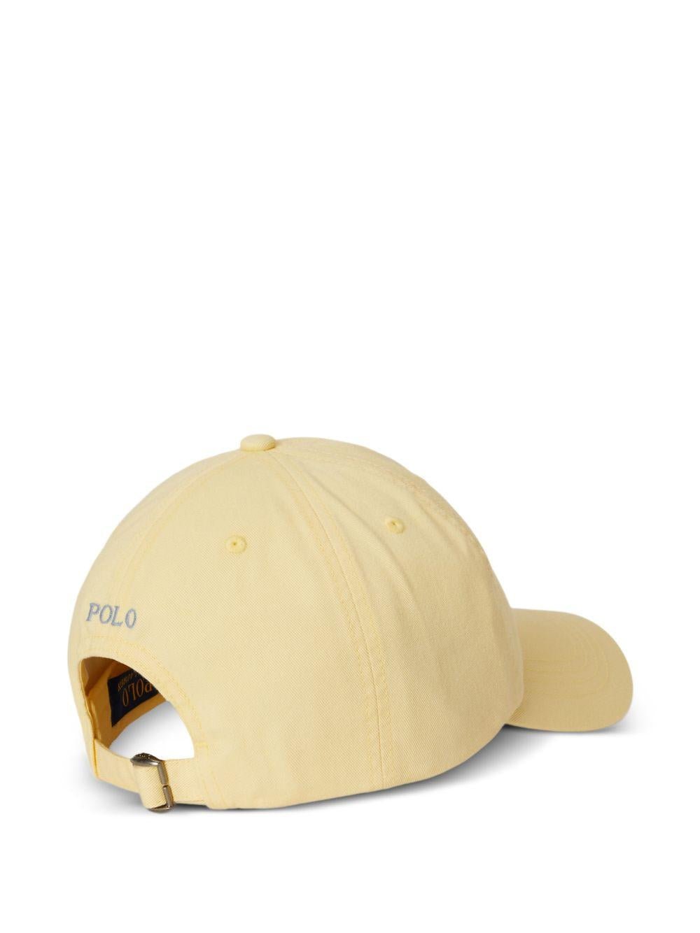 Cappello da baseball per bambino Polo Ralph Lauren Kids giallo con ricamo Polo Pony - Rubino Kids