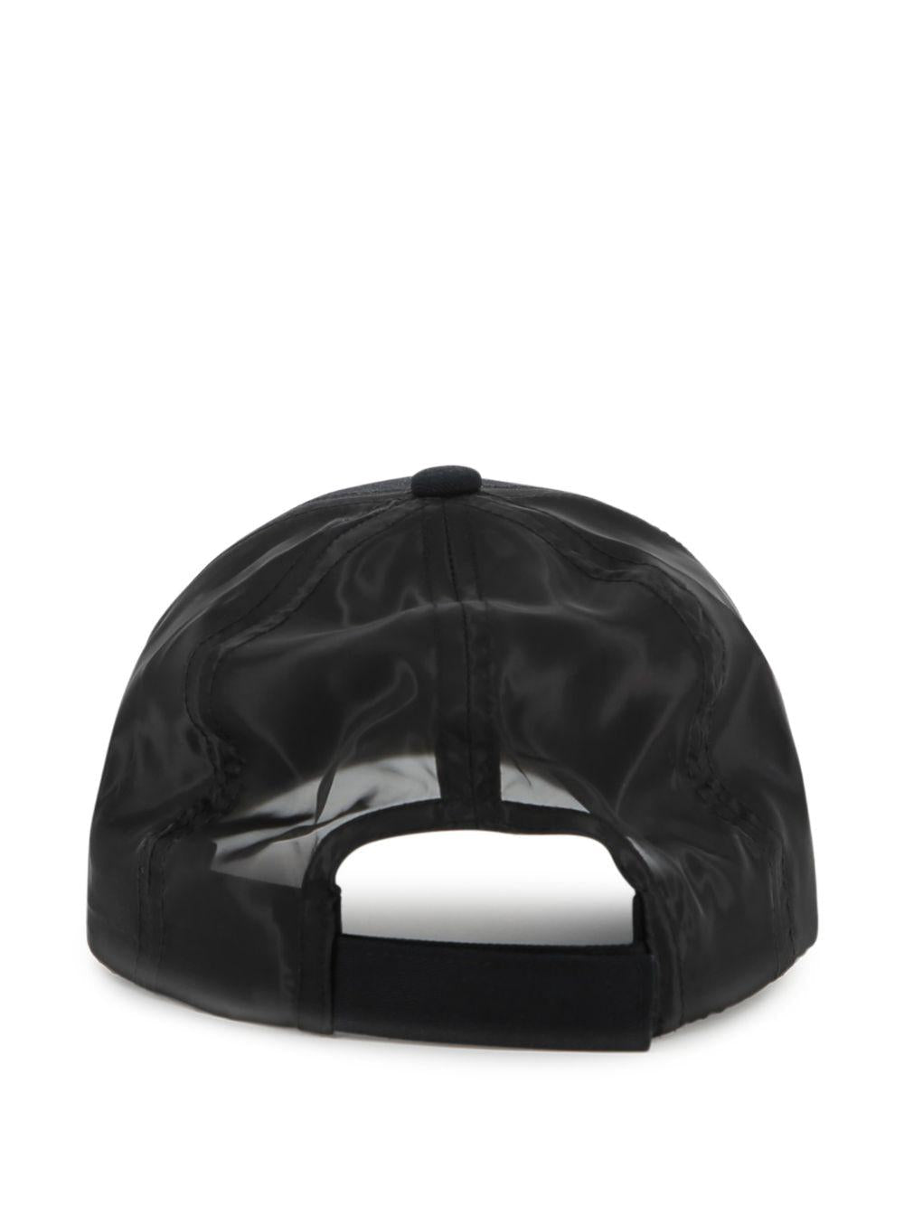 Cappello per bambina DKNY Kids nero con logo - Rubino Kids