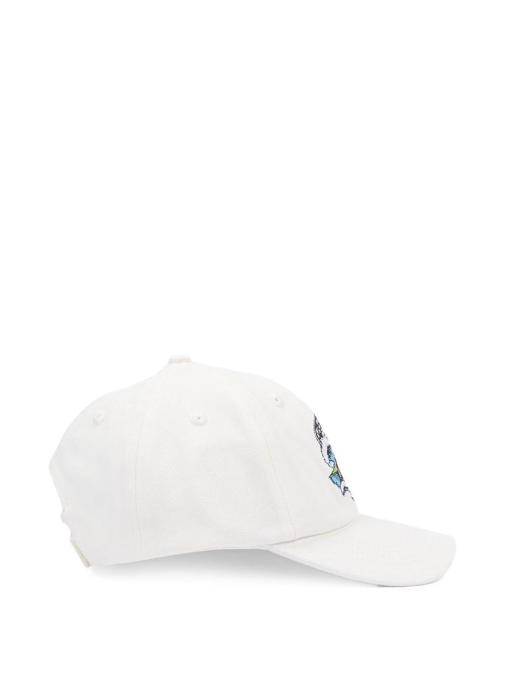 Cappello per bambino Casablanca Kids bianco con design ricamato - Rubino Kids