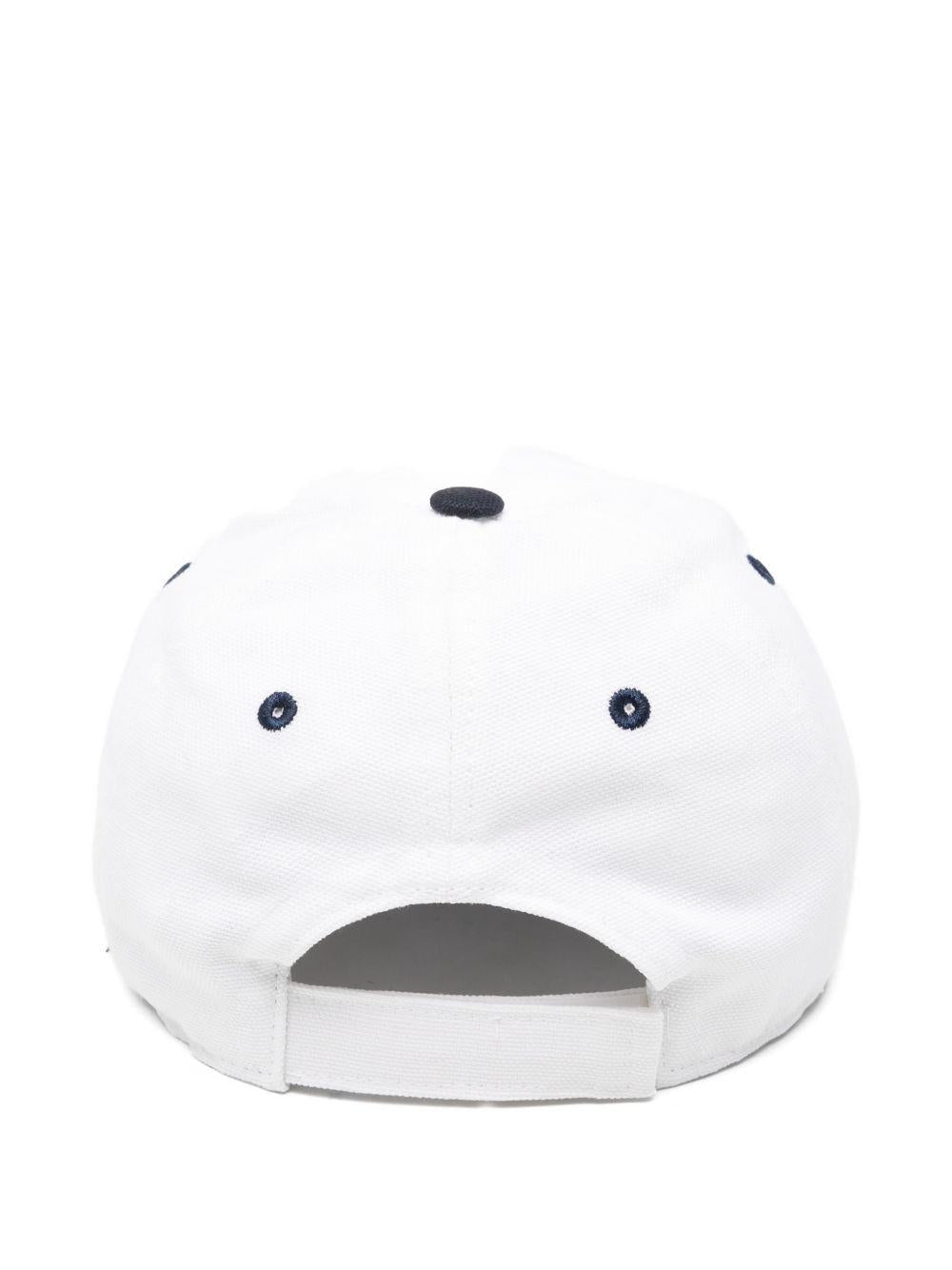 Cappello per bambino Emporio Armani Kids multicolore con logo ricamato - Rubino Kids