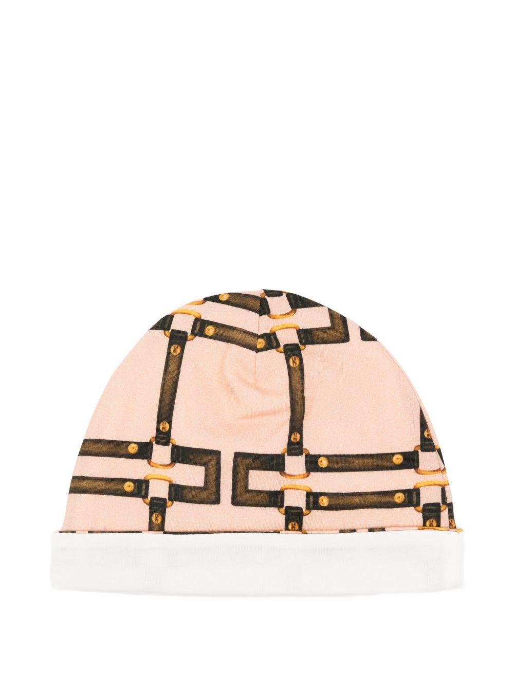 Cappello per neonata Elisabetta Franchi La Mia Bambina multicolore con fibbia - Rubino Kids