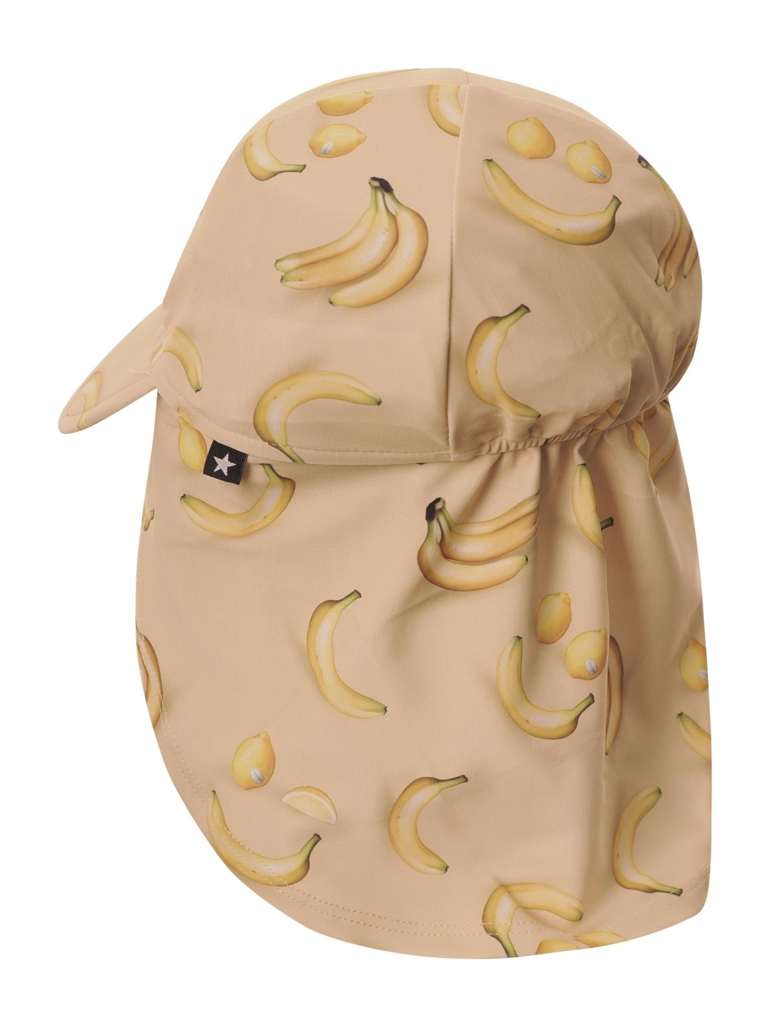 Cappello per neonato Molo giallo con stampa banane - Rubino Kids