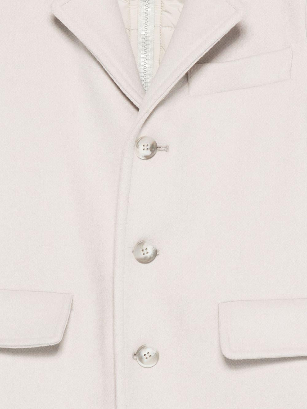 Cappotto per bambino Fay Kids beige con revers classici - Rubino Kids