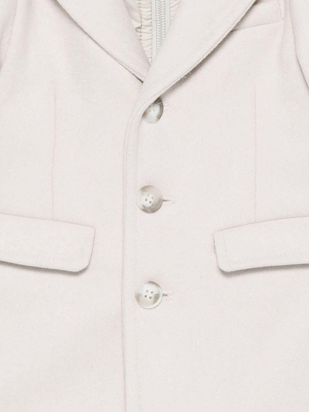 Cappotto per neonato Fay Kids beige con revers a lancia - Rubino Kids