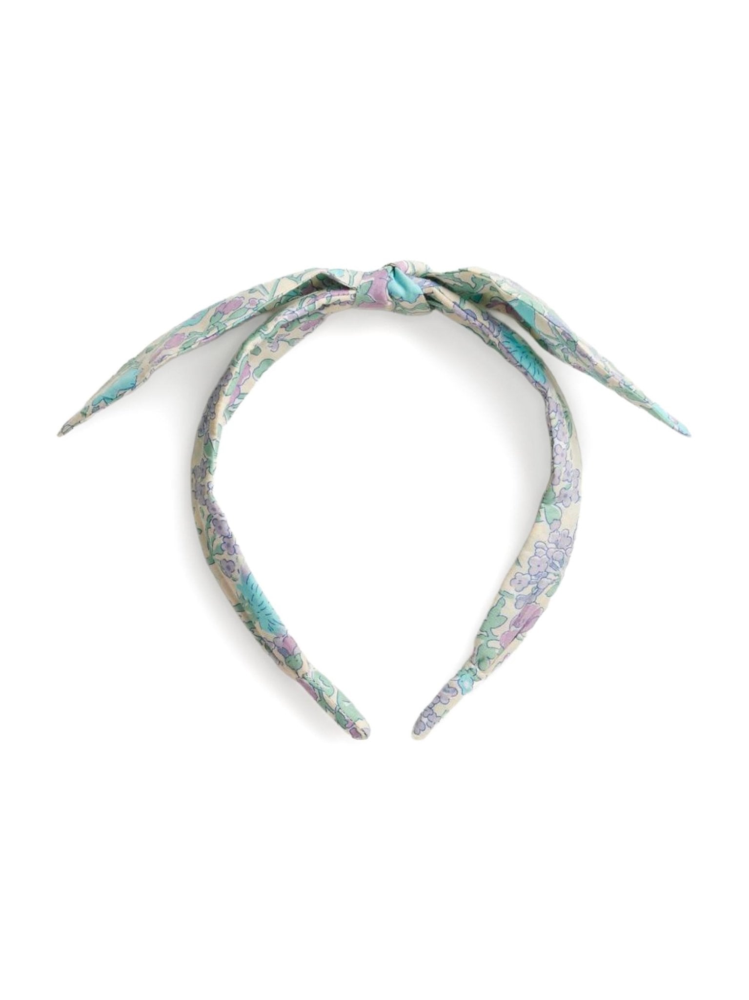 Cerchietto per bambina Bonpoint viola con stampa a fiori - Rubino Kids