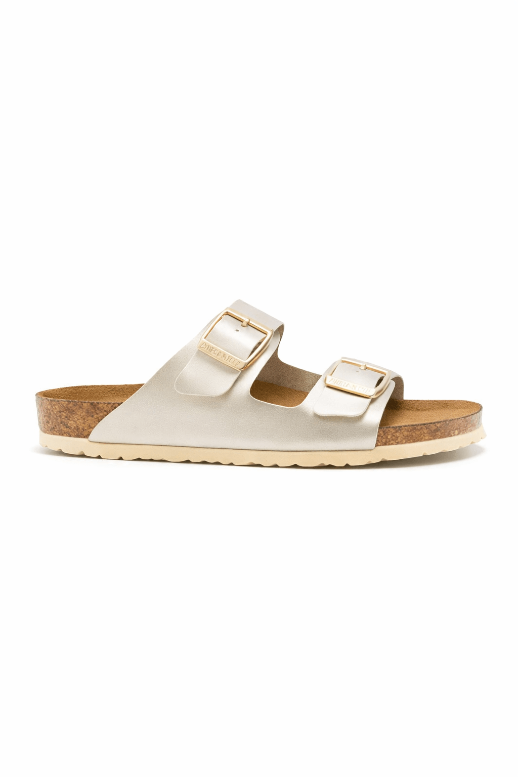 Ciabatta Arizona per bambina Birkenstock Kids color oro con fibbia - Rubino Kids