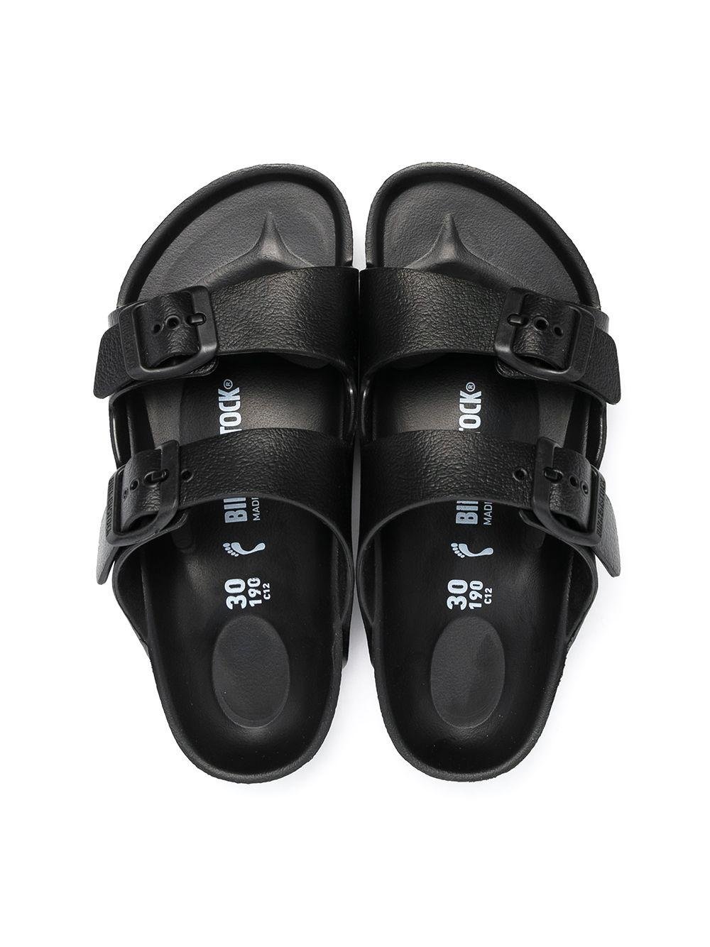 Ciabatte per bambino Birkenstock Kids Arizona Eva nero con fibbia - Rubino Kids