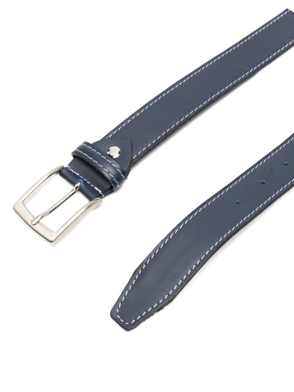 Cintura per bambino Colorichiari blu con fibbia ad ardiglione - Rubino Kids