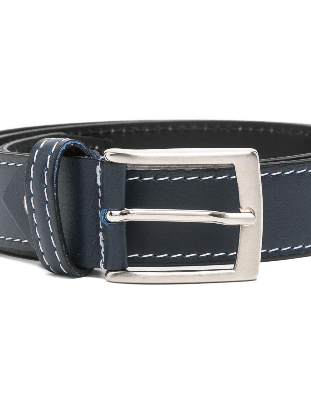 Cintura per bambino Colorichiari blu con fibbia ad ardiglione - Rubino Kids